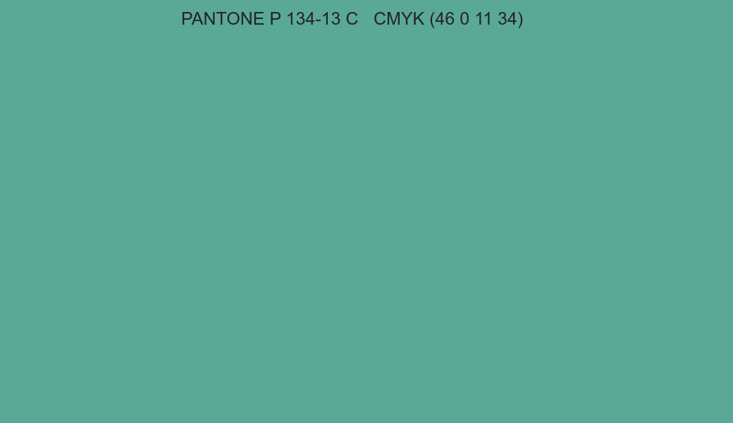 Color PANTONE P 134-13 C to CMYK (46 0 11 34) converter Color PANTONE P 134-13 C to CMYK (46 0 11 34) converter