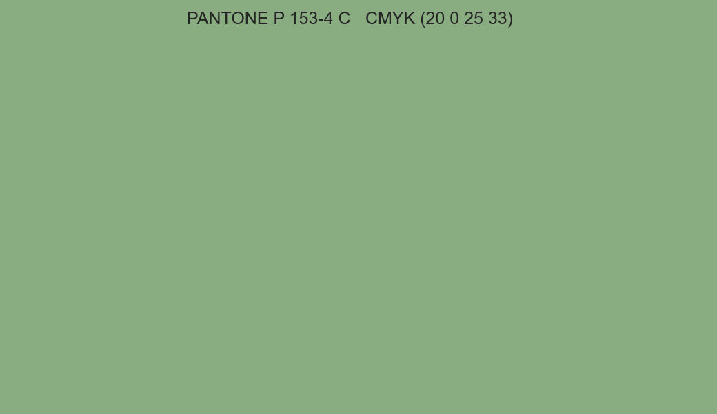 Color PANTONE P 153-4 C to CMYK (20 0 25 33) converter Color PANTONE P 153-4 C to CMYK (20 0 25 33) converter