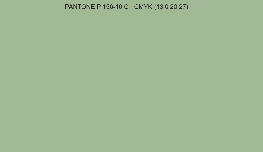 Color PANTONE P 156-10 C to CMYK (13 0 20 27) converter Color PANTONE P 156-10 C to CMYK (13 0 20 27) converter