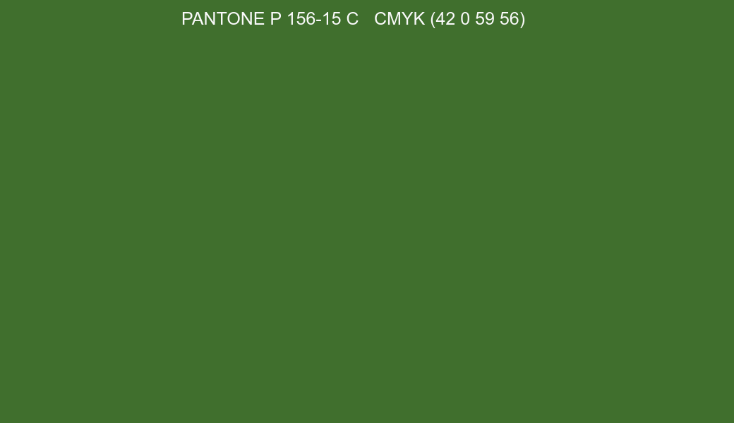Color PANTONE P 156-15 C to CMYK (42 0 59 56) converter Color PANTONE P 156-15 C to CMYK (42 0 59 56) converter