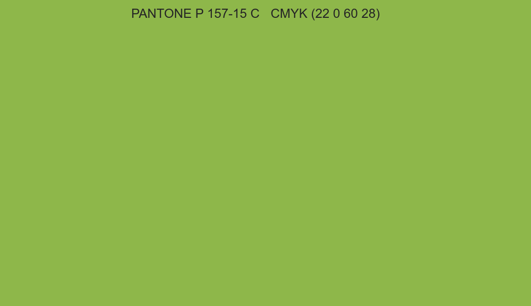 Color PANTONE P 157-15 C to CMYK (22 0 60 28) converter Color PANTONE P 157-15 C to CMYK (22 0 60 28) converter