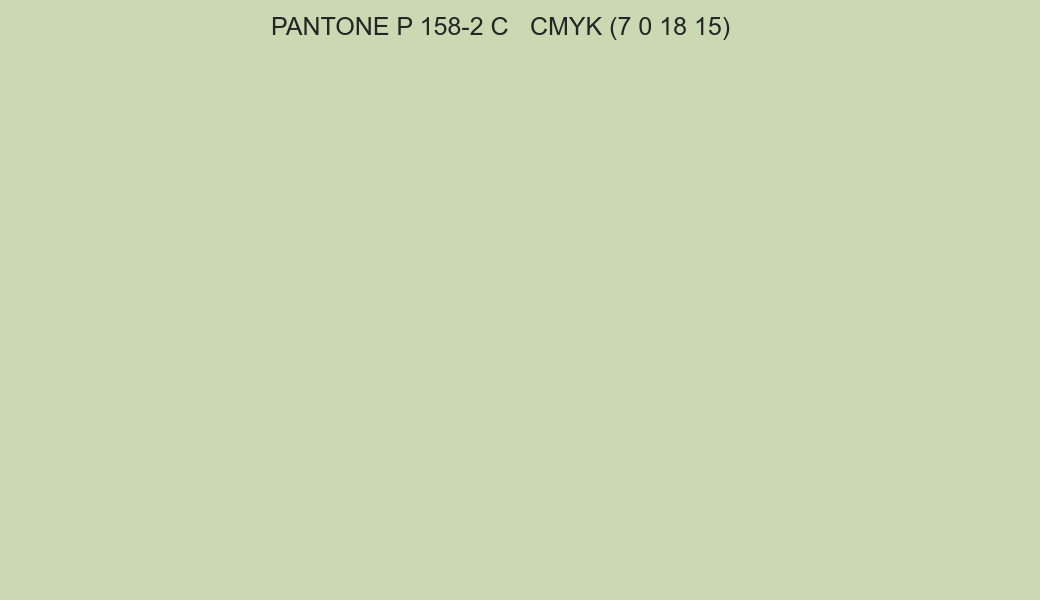 Color PANTONE P 158-2 C to CMYK (7 0 18 15) converter Color PANTONE P 158-2 C to CMYK (7 0 18 15) converter