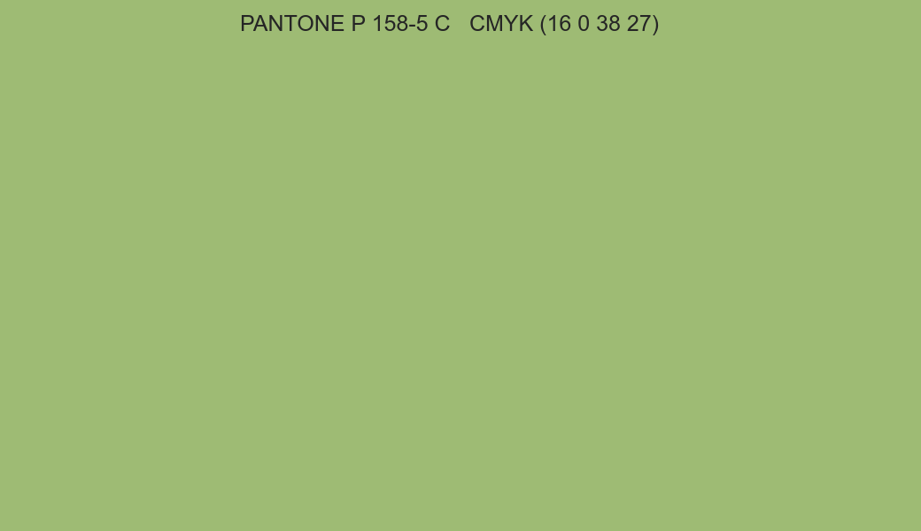 Color PANTONE P 158-5 C to CMYK (16 0 38 27) converter Color PANTONE P 158-5 C to CMYK (16 0 38 27) converter