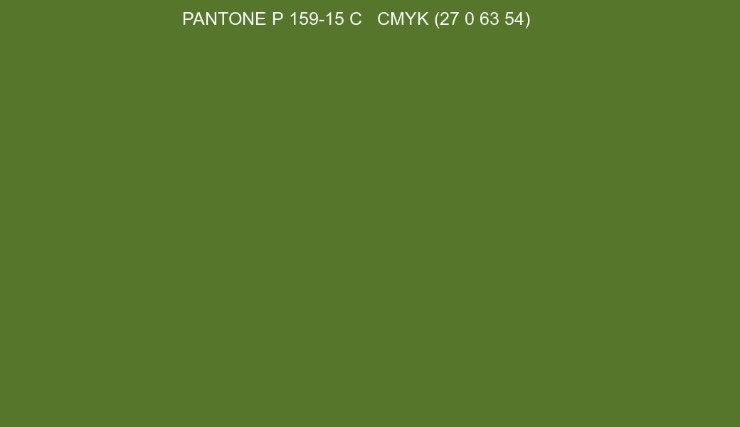Color PANTONE P 159-15 C to CMYK (27 0 63 54) converter Color PANTONE P 159-15 C to CMYK (27 0 63 54) converter