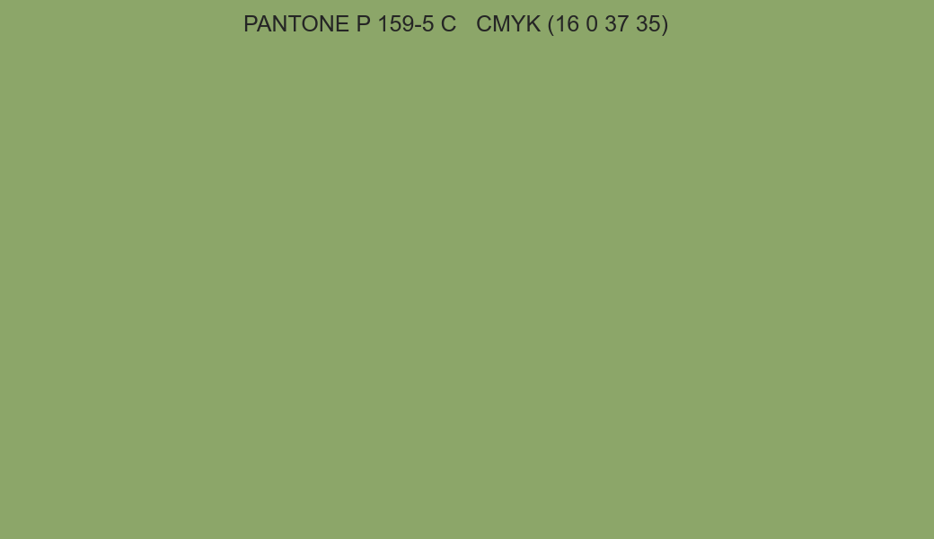 Color PANTONE P 159-5 C to CMYK (16 0 37 35) converter Color PANTONE P 159-5 C to CMYK (16 0 37 35) converter