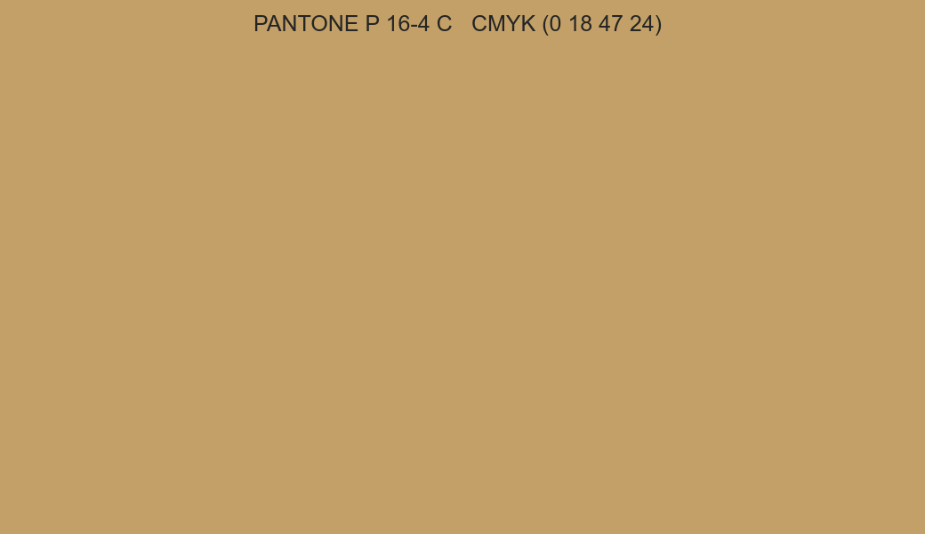 Color PANTONE P 16-4 C to CMYK (0 18 47 24) converter Color PANTONE P 16-4 C to CMYK (0 18 47 24) converter