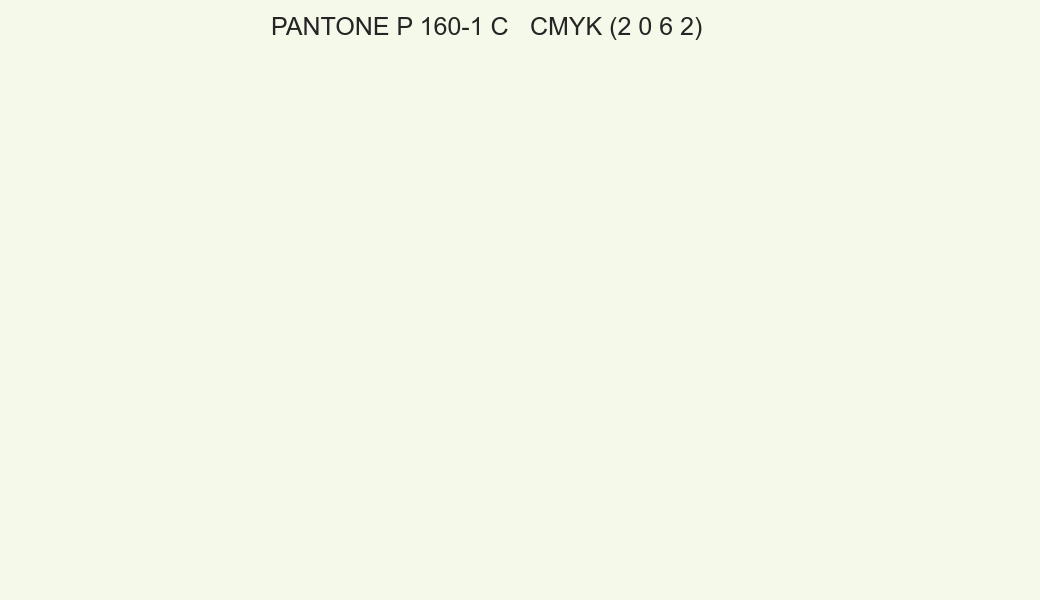 Color PANTONE P 160-1 C to CMYK (2 0 6 2) converter Color PANTONE P 160-1 C to CMYK (2 0 6 2) converter