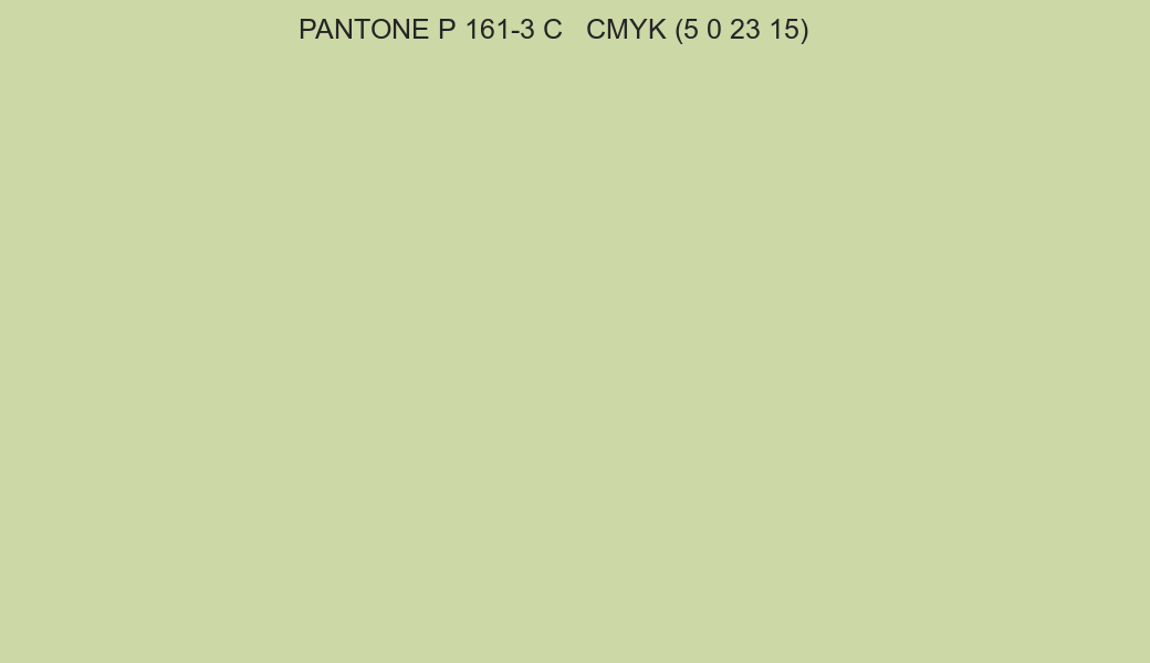 Color PANTONE P 161-3 C to CMYK (5 0 23 15) converter Color PANTONE P 161-3 C to CMYK (5 0 23 15) converter