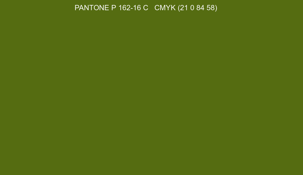 Color PANTONE P 162-16 C to CMYK (21 0 84 58) converter Color PANTONE P 162-16 C to CMYK (21 0 84 58) converter