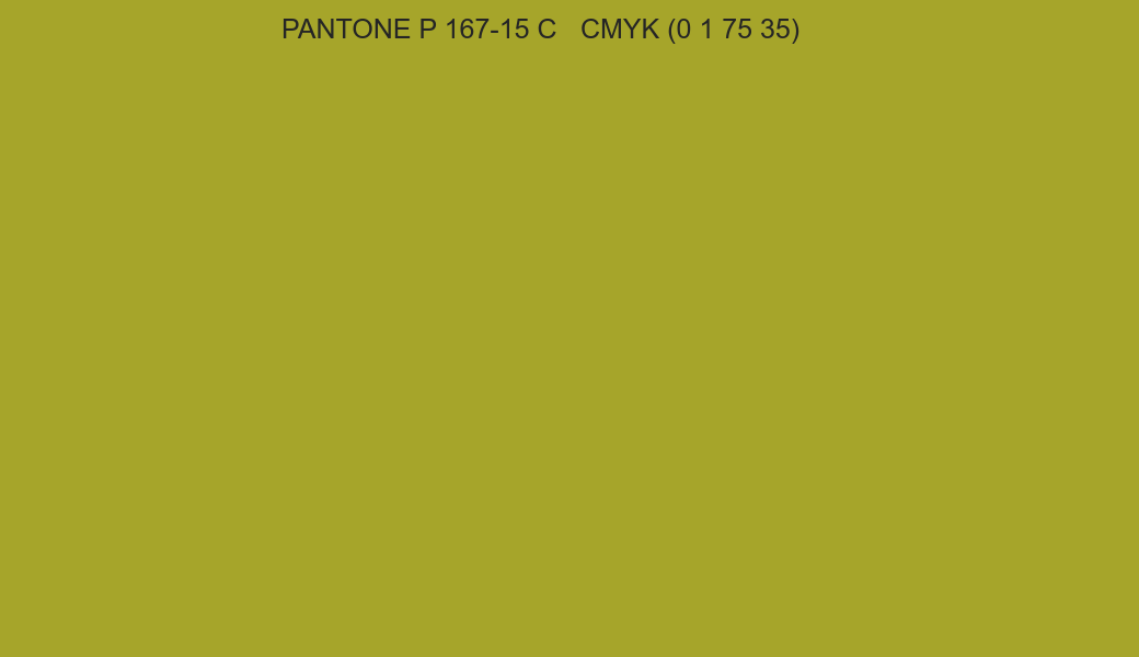 Color PANTONE P 167-15 C to CMYK (0 1 75 35) converter Color PANTONE P 167-15 C to CMYK (0 1 75 35) converter
