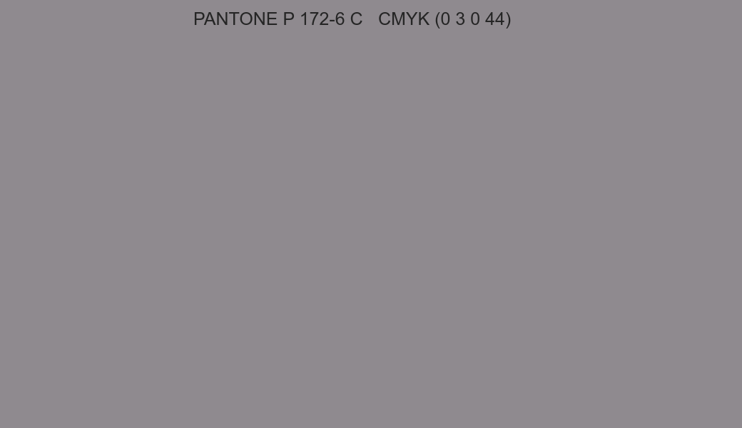 Color PANTONE P 172-6 C to CMYK (0 3 0 44) converter Color PANTONE P 172-6 C to CMYK (0 3 0 44) converter