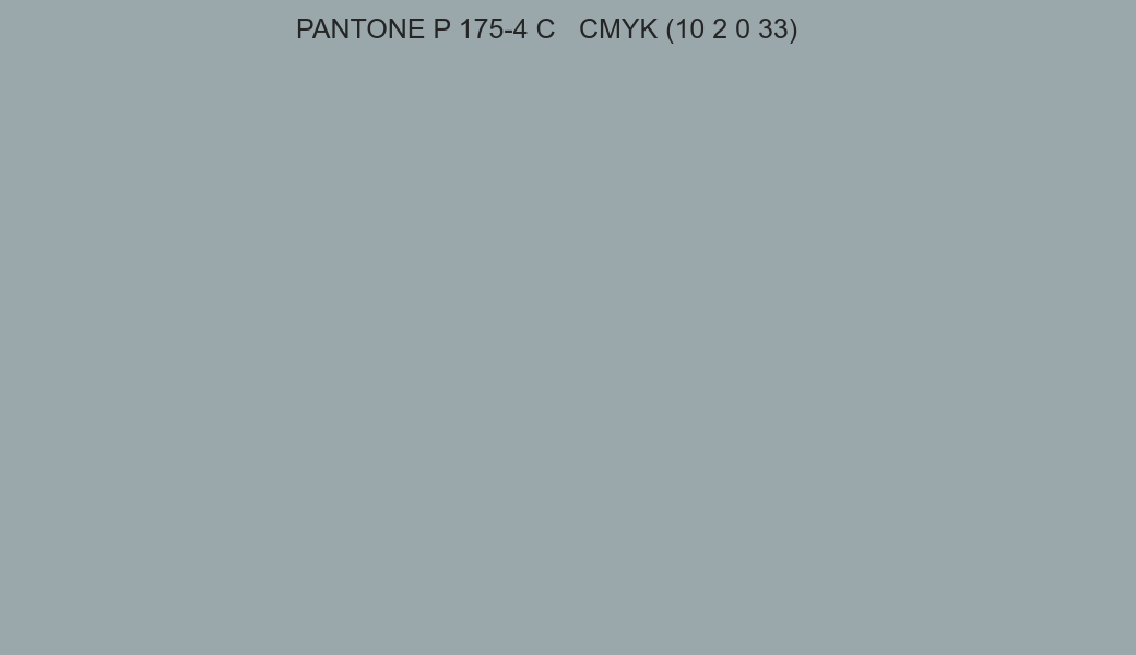 Color PANTONE P 175-4 C to CMYK (10 2 0 33) converter Color PANTONE P 175-4 C to CMYK (10 2 0 33) converter