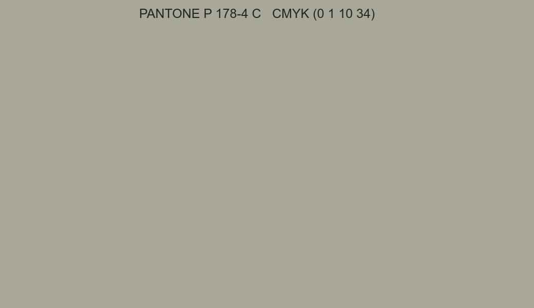 Color PANTONE P 178-4 C to CMYK (0 1 10 34) converter Color PANTONE P 178-4 C to CMYK (0 1 10 34) converter