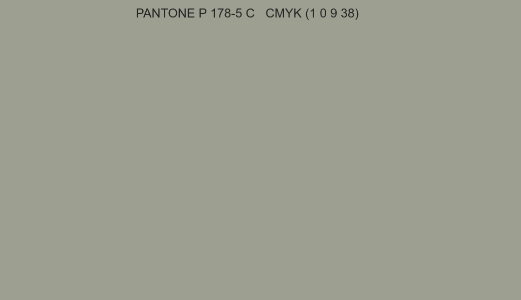 Color PANTONE P 178-5 C to CMYK (1 0 9 38) converter Color PANTONE P 178-5 C to CMYK (1 0 9 38) converter