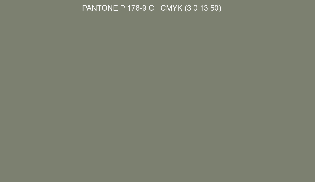 Color PANTONE P 178-9 C to CMYK (3 0 13 50) converter Color PANTONE P 178-9 C to CMYK (3 0 13 50) converter