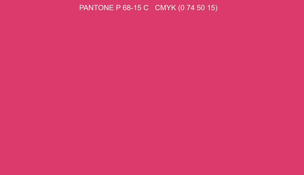 Color PANTONE P 68-15 C to CMYK (0 74 50 15) converter Color PANTONE P 68-15 C to CMYK (0 74 50 15) converter