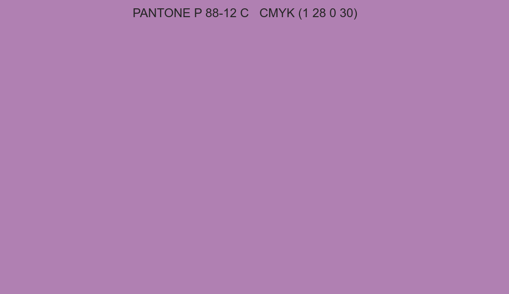 Color PANTONE P 88-12 C to CMYK (1 28 0 30) converter Color PANTONE P 88-12 C to CMYK (1 28 0 30) converter