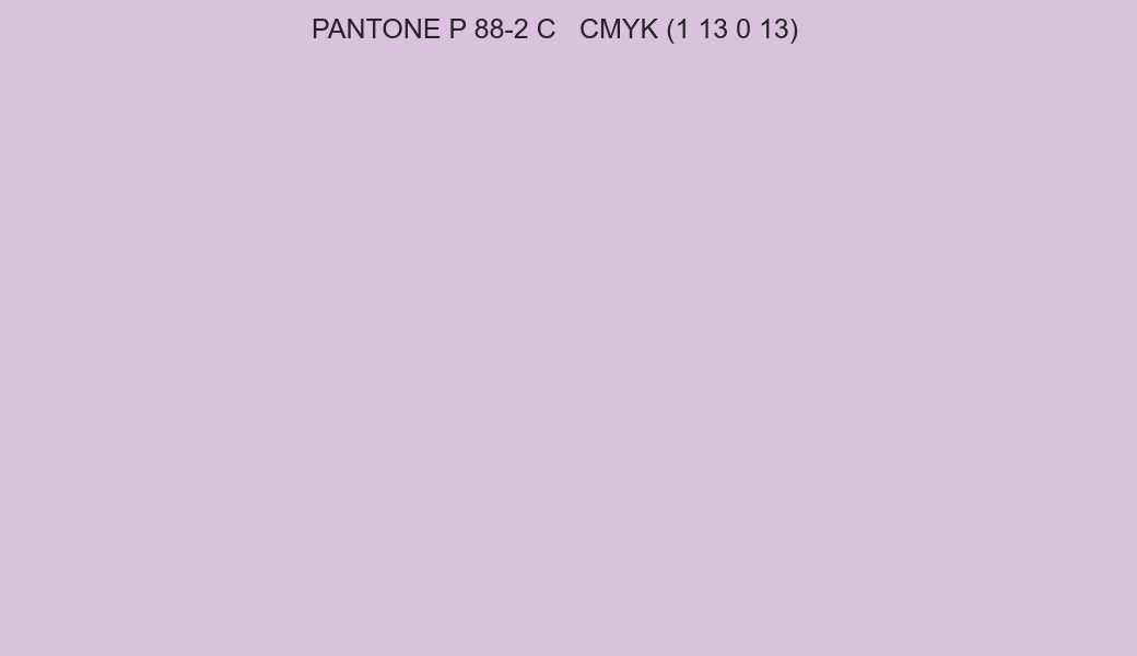 Color PANTONE P 88-2 C to CMYK (1 13 0 13) converter Color PANTONE P 88-2 C to CMYK (1 13 0 13) converter