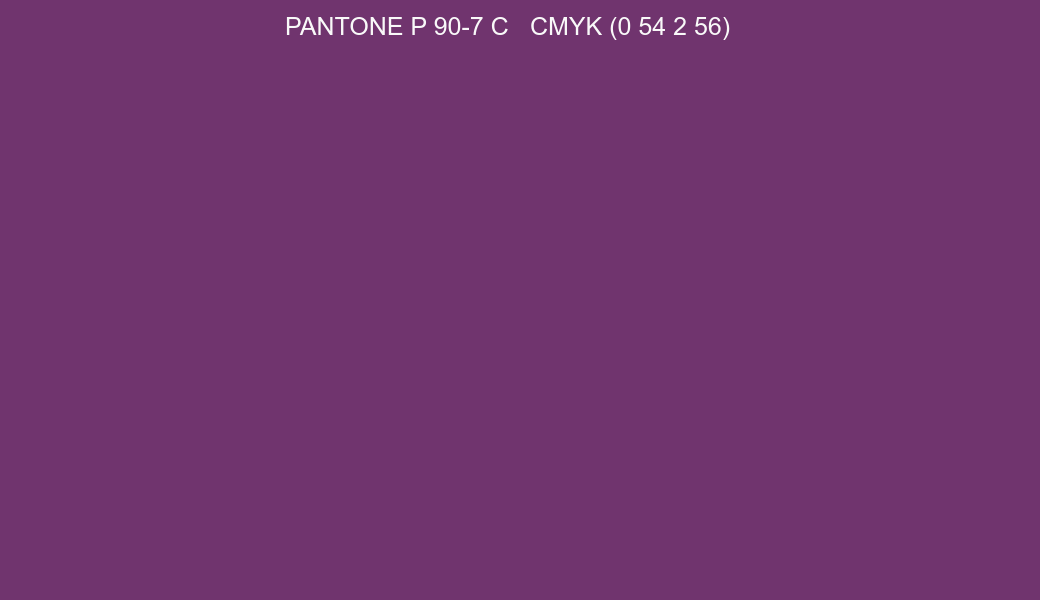 Color PANTONE P 90-7 C to CMYK (0 54 2 56) converter Color PANTONE P 90-7 C to CMYK (0 54 2 56) converter