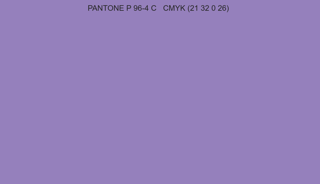 Color PANTONE P 96-4 C to CMYK (21 32 0 26) converter Color PANTONE P 96-4 C to CMYK (21 32 0 26) converter