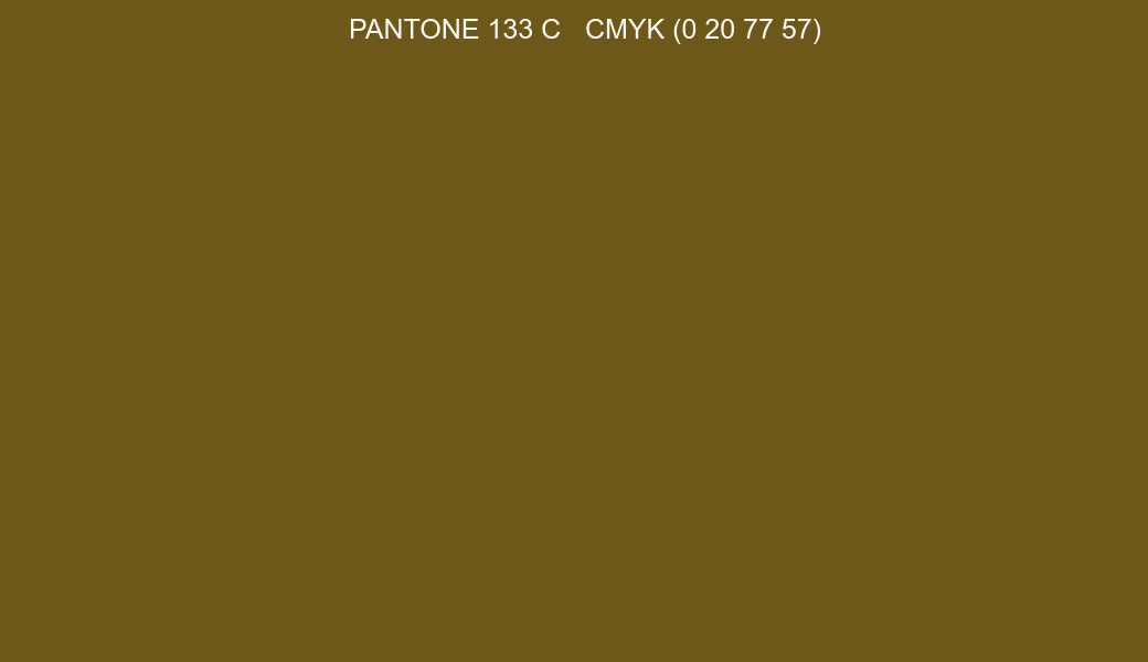 Color PANTONE 133 C to CMYK (0 20 77 57) converter Color PANTONE 133 C to CMYK (0 20 77 57) converter