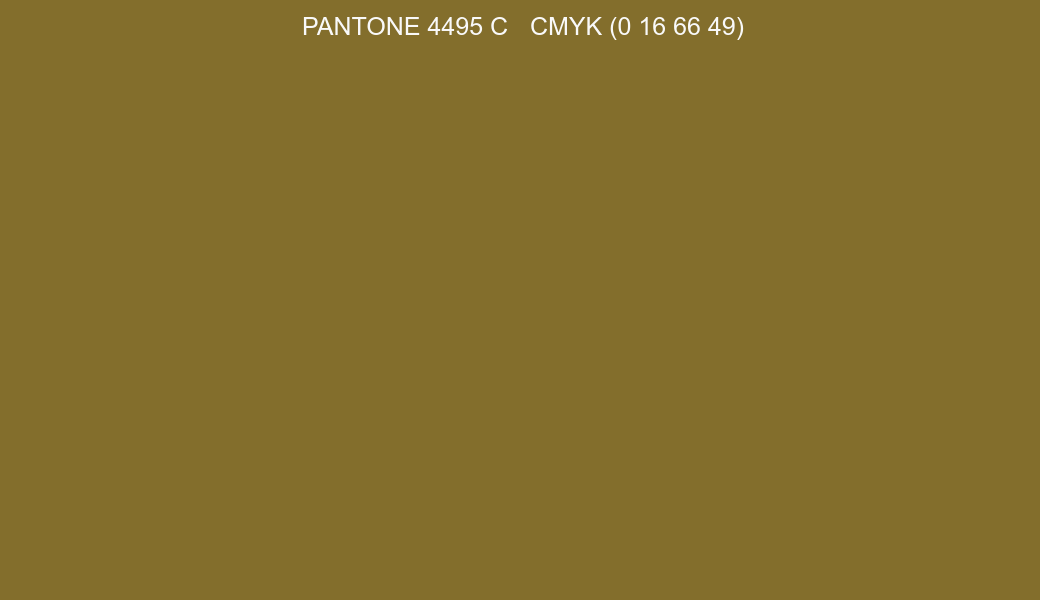 Color PANTONE 4495 C to CMYK (0 16 66 49) converter Color PANTONE 4495 C to CMYK (0 16 66 49) converter