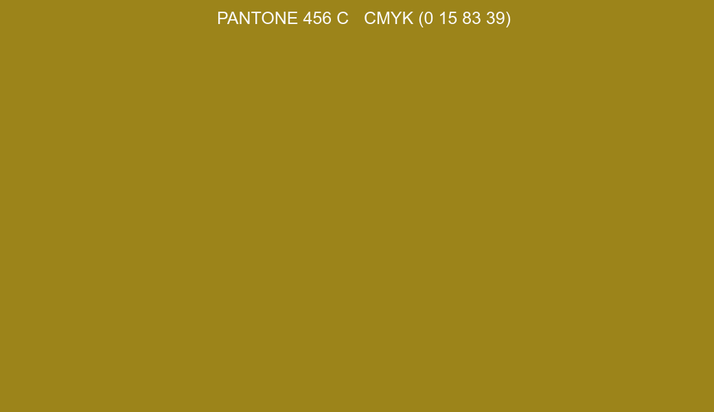 Color PANTONE 456 C to CMYK (0 15 83 39) converter Color PANTONE 456 C to CMYK (0 15 83 39) converter