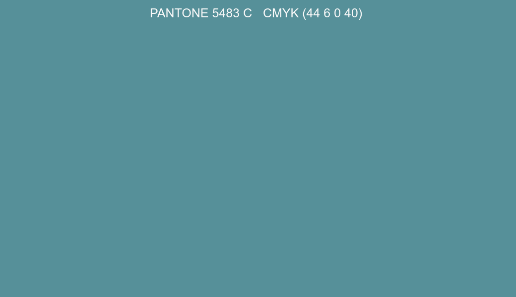 PANTONE 5483 C to CMYK