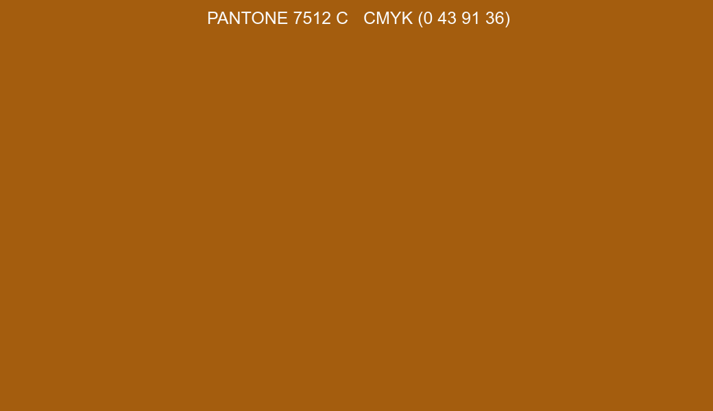 Color PANTONE 7512 C to CMYK (0 43 91 36) converter Color PANTONE 7512 C to CMYK (0 43 91 36) converter
