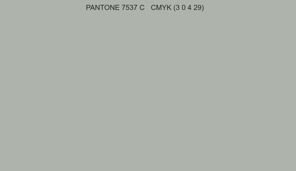 Color PANTONE 7537 C to CMYK (3 0 4 29) converter Color PANTONE 7537 C to CMYK (3 0 4 29) converter