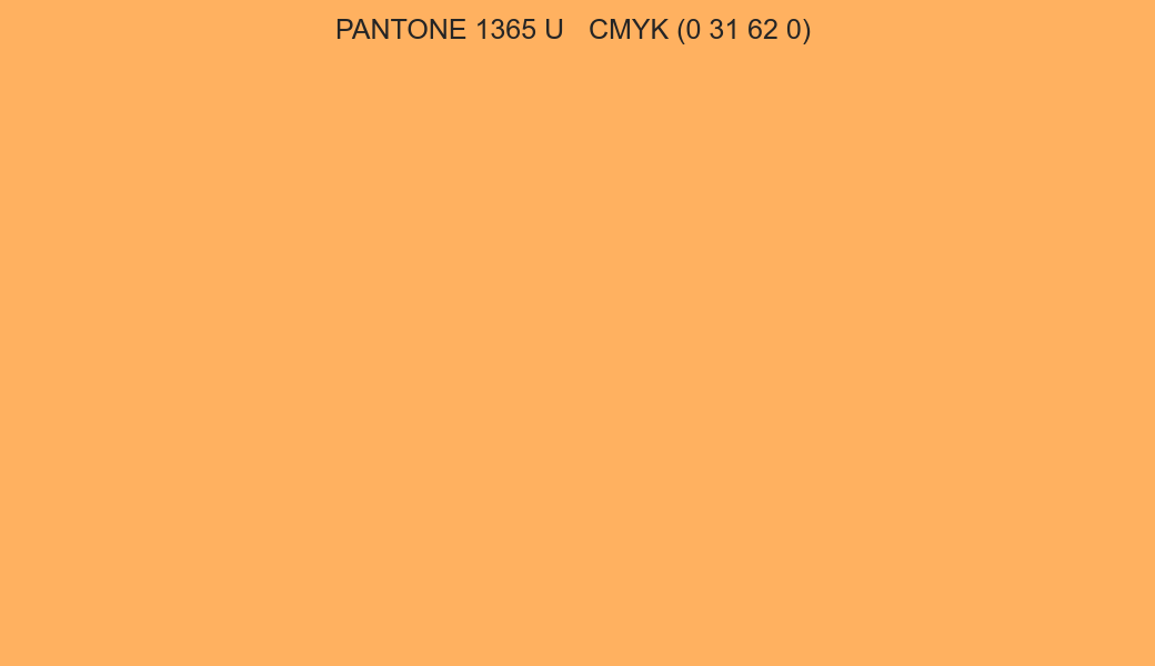Color PANTONE 1365 U to CMYK (0 31 62 0) converter Color PANTONE 1365 U to CMYK (0 31 62 0) converter