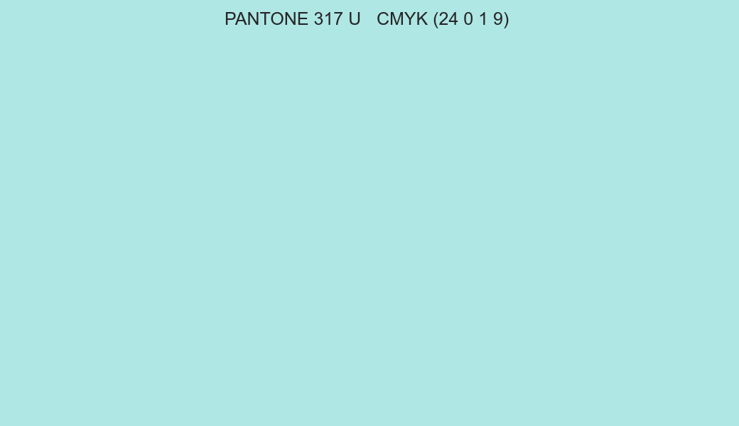 Color PANTONE 317 U to CMYK (24 0 1 9) converter Color PANTONE 317 U to CMYK (24 0 1 9) converter