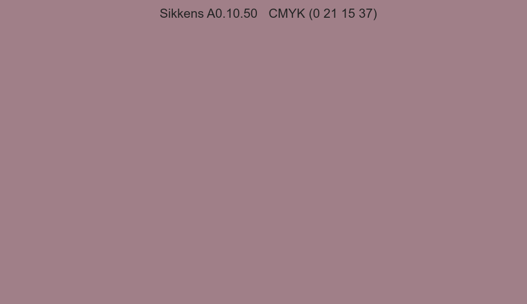 Color Sikkens A0.10.50 to CMYK (0 21 15 37) converter Color Sikkens A0.10.50 to CMYK (0 21 15 37) converter