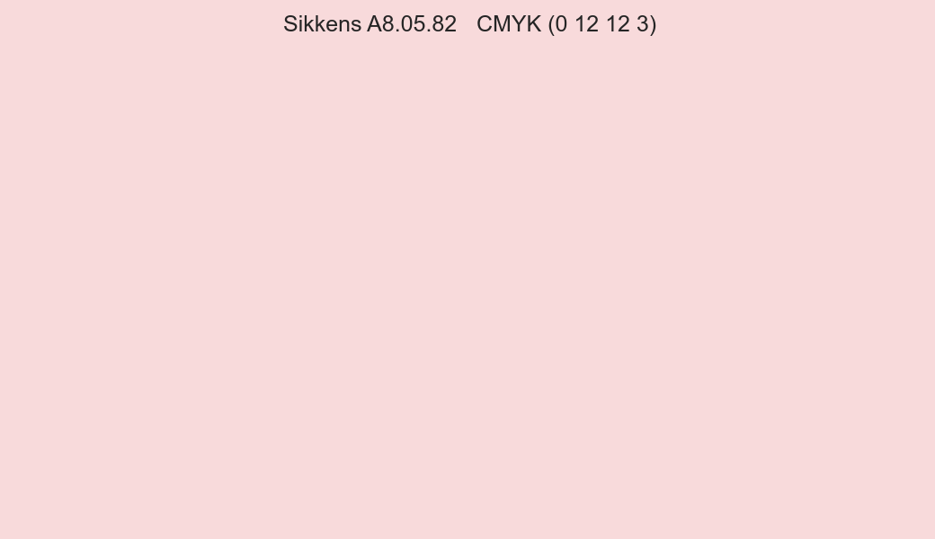 Color Sikkens A8.05.82 to CMYK (0 12 12 3) converter Color Sikkens A8.05.82 to CMYK (0 12 12 3) converter