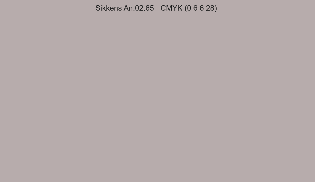 Color Sikkens An.02.65 to CMYK (0 6 6 28) converter Color Sikkens An.02.65 to CMYK (0 6 6 28) converter