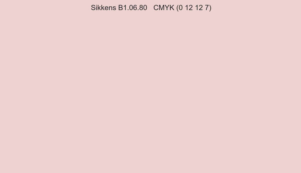 Color Sikkens B1.06.80 to CMYK (0 12 12 7) converter Color Sikkens B1.06.80 to CMYK (0 12 12 7) converter