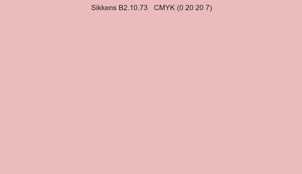 Color Sikkens B2.10.73 to CMYK (0 20 20 7) converter Color Sikkens B2.10.73 to CMYK (0 20 20 7) converter