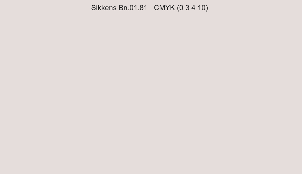 Color Sikkens Bn.01.81 to CMYK (0 3 4 10) converter Color Sikkens Bn.01.81 to CMYK (0 3 4 10) converter