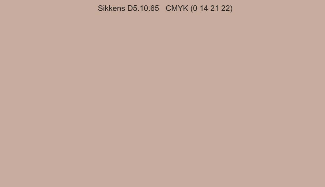 Color Sikkens D5.10.65 to CMYK (0 14 21 22) converter Color Sikkens D5.10.65 to CMYK (0 14 21 22) converter