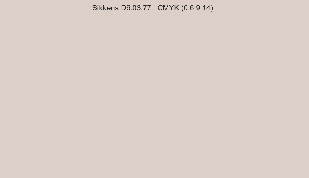Color Sikkens D6.03.77 to CMYK (0 6 9 14) converter Color Sikkens D6.03.77 to CMYK (0 6 9 14) converter
