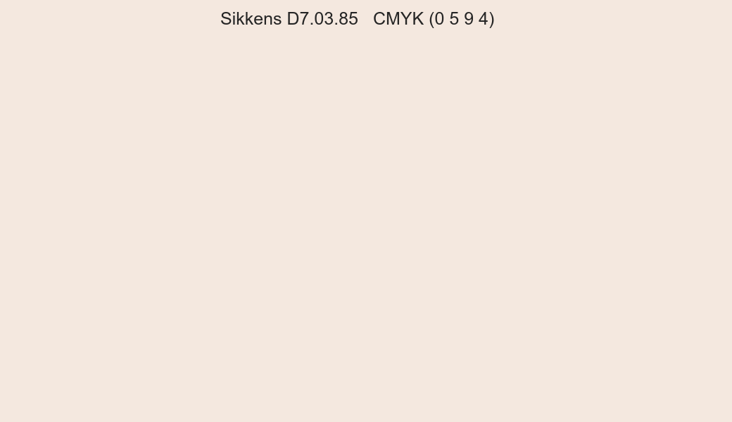 Color Sikkens D7.03.85 to CMYK (0 5 9 4) converter Color Sikkens D7.03.85 to CMYK (0 5 9 4) converter
