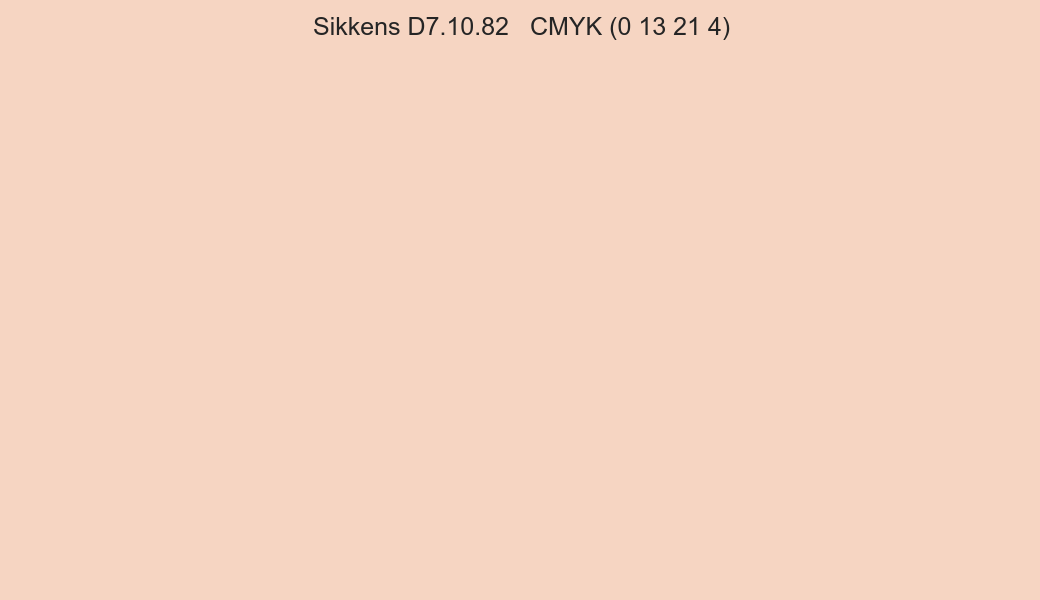 Color Sikkens D7.10.82 to CMYK (0 13 21 4) converter Color Sikkens D7.10.82 to CMYK (0 13 21 4) converter