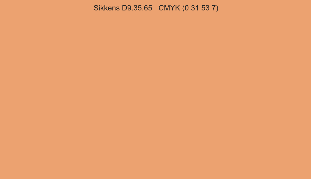Color Sikkens D9.35.65 to CMYK (0 31 53 7) converter Color Sikkens D9.35.65 to CMYK (0 31 53 7) converter