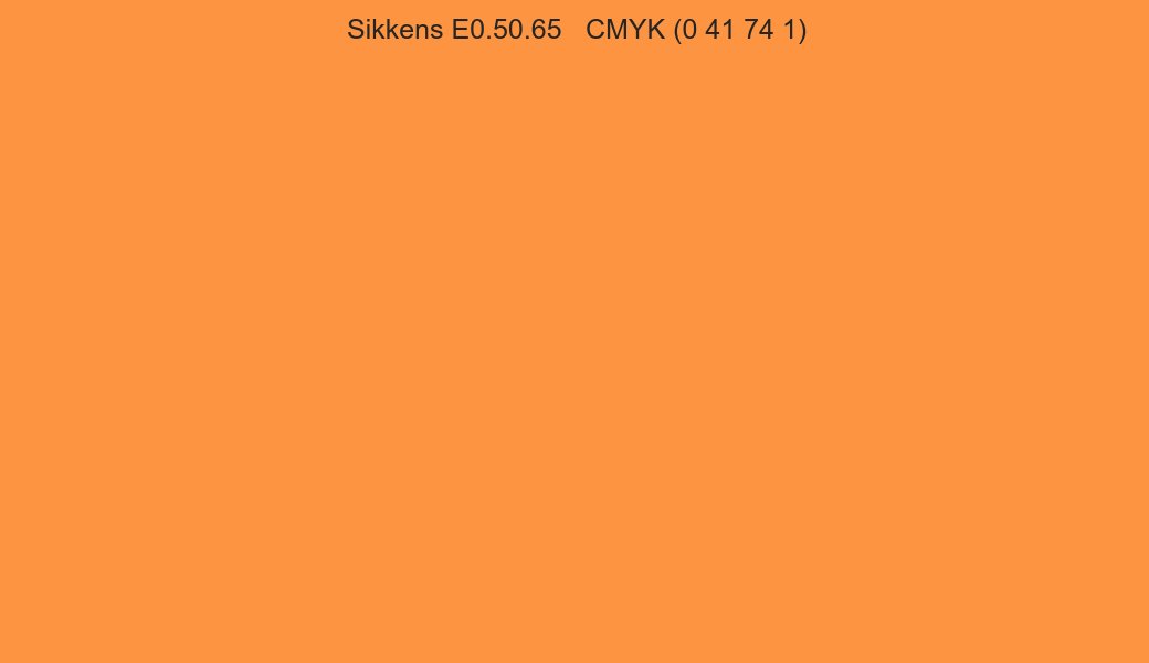 Color Sikkens E0.50.65 to CMYK (0 41 74 1) converter Color Sikkens E0.50.65 to CMYK (0 41 74 1) converter