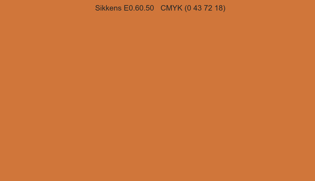 Color Sikkens E0.60.50 to CMYK (0 43 72 18) converter Color Sikkens E0.60.50 to CMYK (0 43 72 18) converter