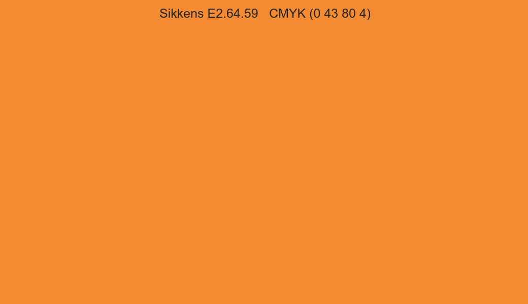 Color Sikkens E2.64.59 to CMYK (0 43 80 4) converter Color Sikkens E2.64.59 to CMYK (0 43 80 4) converter