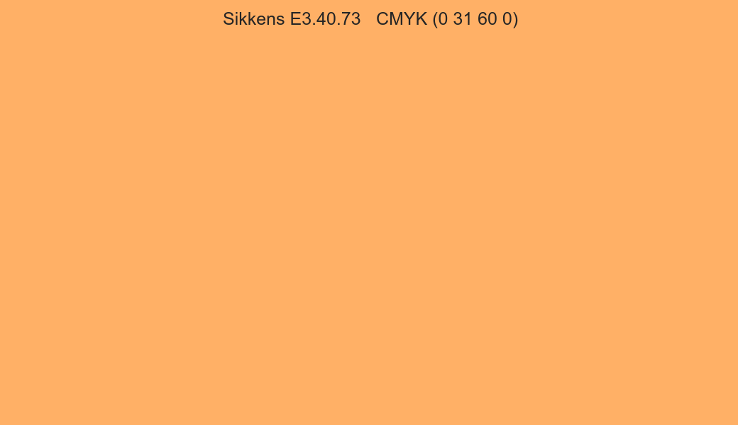 Color Sikkens E3.40.73 to CMYK (0 31 60 0) converter Color Sikkens E3.40.73 to CMYK (0 31 60 0) converter