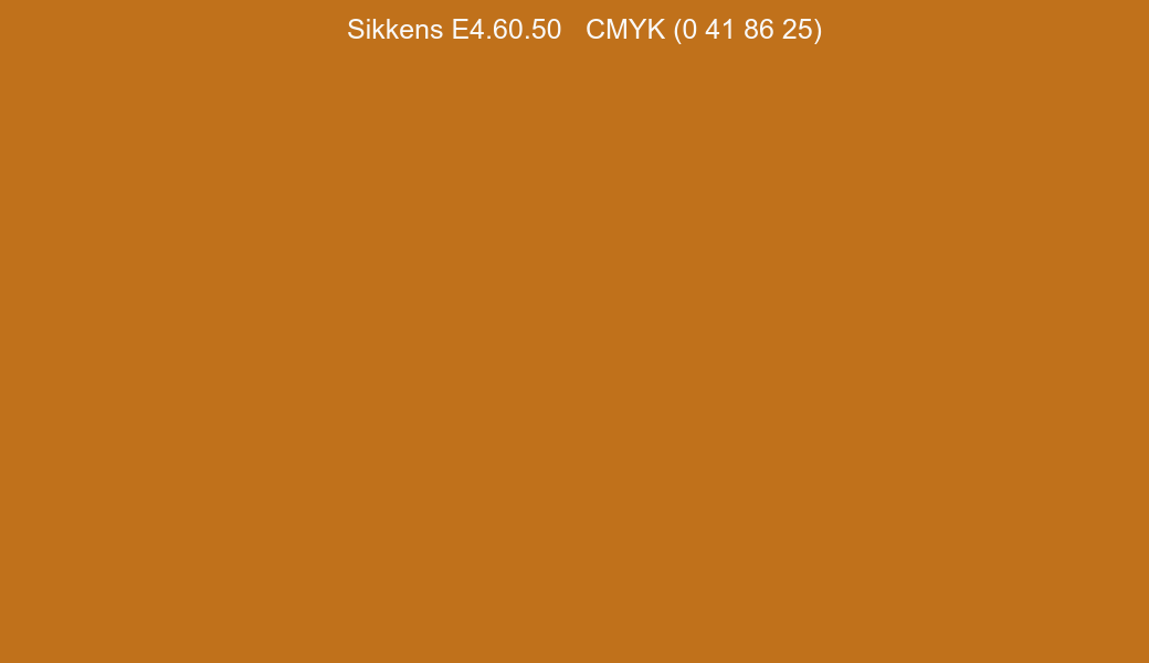 Color Sikkens E4.60.50 to CMYK (0 41 86 25) converter Color Sikkens E4.60.50 to CMYK (0 41 86 25) converter