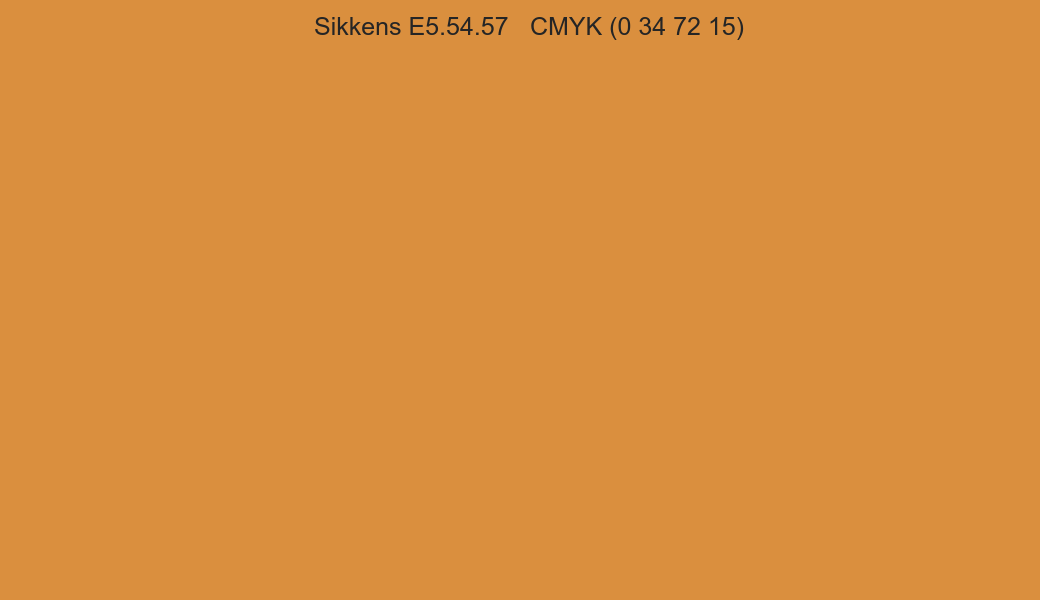 Color Sikkens E5.54.57 to CMYK (0 34 72 15) converter Color Sikkens E5.54.57 to CMYK (0 34 72 15) converter