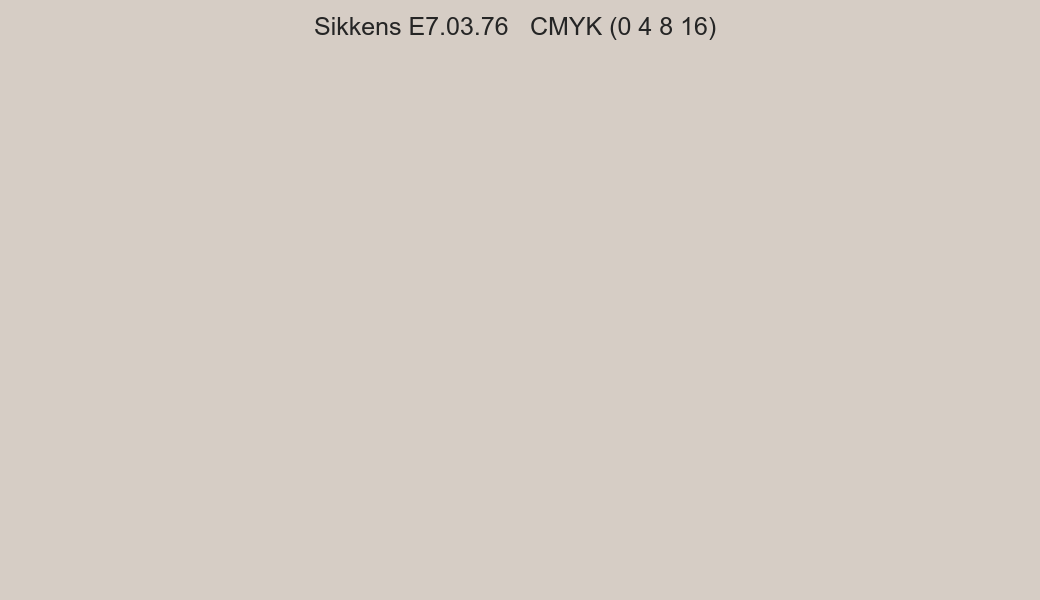 Color Sikkens E7.03.76 to CMYK (0 4 8 16) converter Color Sikkens E7.03.76 to CMYK (0 4 8 16) converter